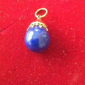 Faberge style egg pendant